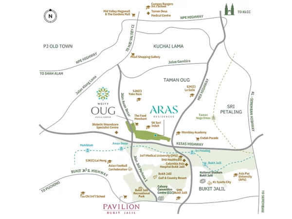 Aras Residences - Service Residence in Kuala Lumpur