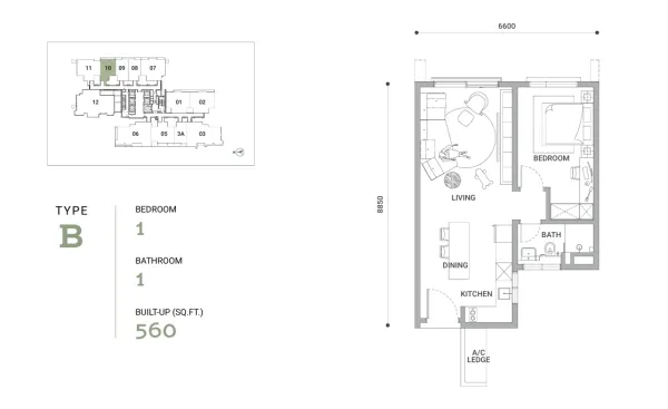 Enlace Suites 1 & 2 - Service Residence in Kuala Lumpur