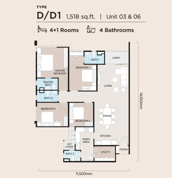 The Atas - Condominium in Taman Desa
