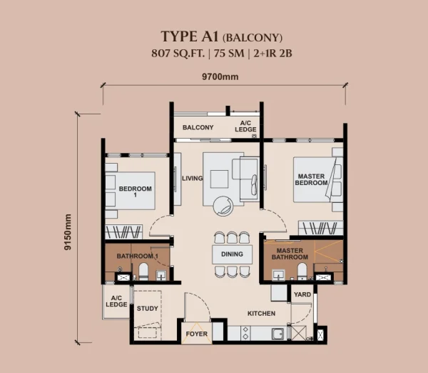 The Queenswoodz @ Bukit Jalil - Service Residence in Bukit Jalil
